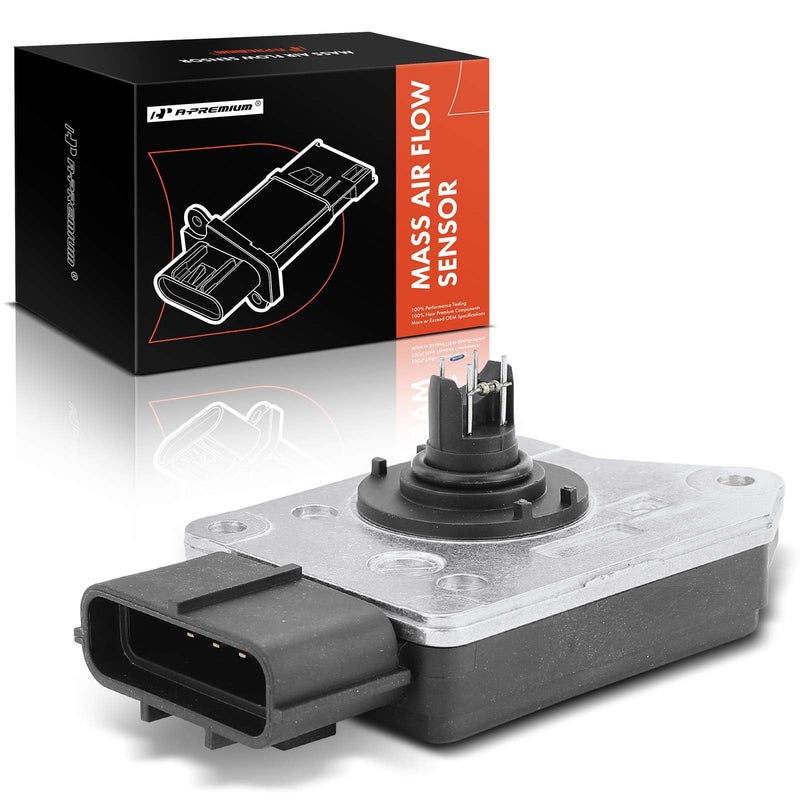 A-Premium Mass Air Flow Sensor Meter [4-Pins] Compatible with Ford Mustang 1999-2001 & Lincoln Continental 1998-2002 - V8 4.6L