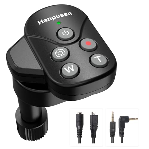 Camcorder Remote Control Zoom Controller for LANC or Remote Jack (2.5 mm)
