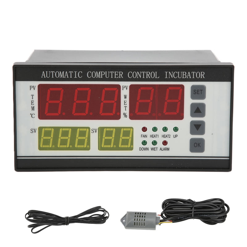 [Australia - AusPower] - Egg Incubator Temperature Controller Thermostat, 110V Automatic Control System Egg Incubator Temperature Humidity Sensor Controller 