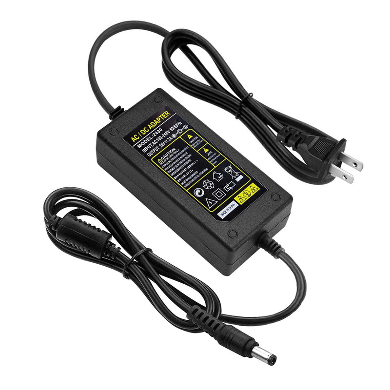 [Australia - AusPower] - 24V AC DC Power Supply Adapter Replacement for Fujitsu Scanner fi-7160 fi-7180 fi-7260 fi-7280 Fi-5120C Fi-5220 Fi-5530C Fi-5530C2 6110 6130 6140 6230 6240 S1500 Sheetfed Scanner Charger Cable Cord 