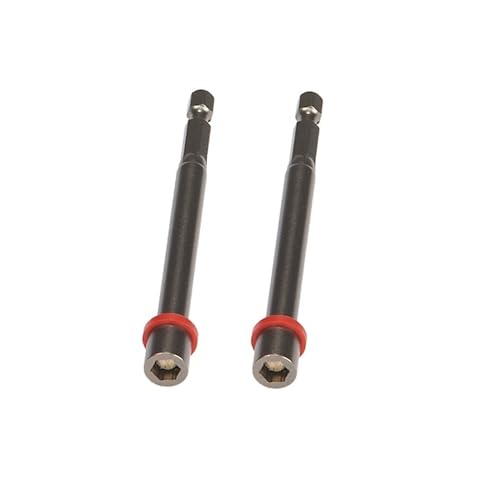 Malco MSHML14 4-inch magnetic hex chuck nut drivers, 2-pack with 1/4-inch shanks