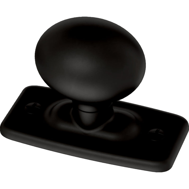 Franklin Brass (5-Pack) – Matte Black Cabinet Knobs for Dressers, Drawers, Kitchen Cabinet Door, Vanity, Furniture, Closet Knobs, 1-1/4 Inch Round | Iron Craft 5 Pack Knob