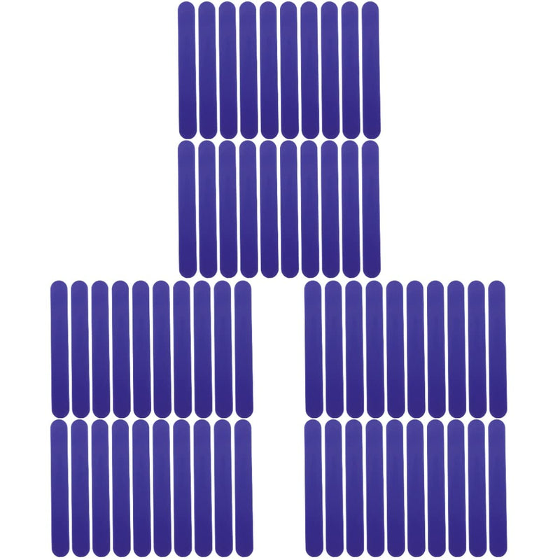 [Australia - AusPower] - ibasenice Spatula Depressors Plastic Sticks - 75 Pcs Spatula Mouth Depressors Depressors Bulk Plastic Sticks Professional Sticks Clinic Sticks 14.5X1.8CMx3pcs Dark Bluex3pcs 