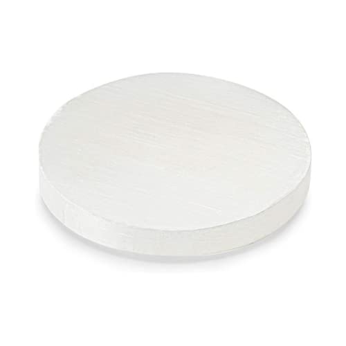 | Selenite | Charging Plate | 4" | 1 Pc | Crystals and Healing Stones, Spiritual Gifts for Women, Reiki, Chakra, Yoga, Meditation Accessories