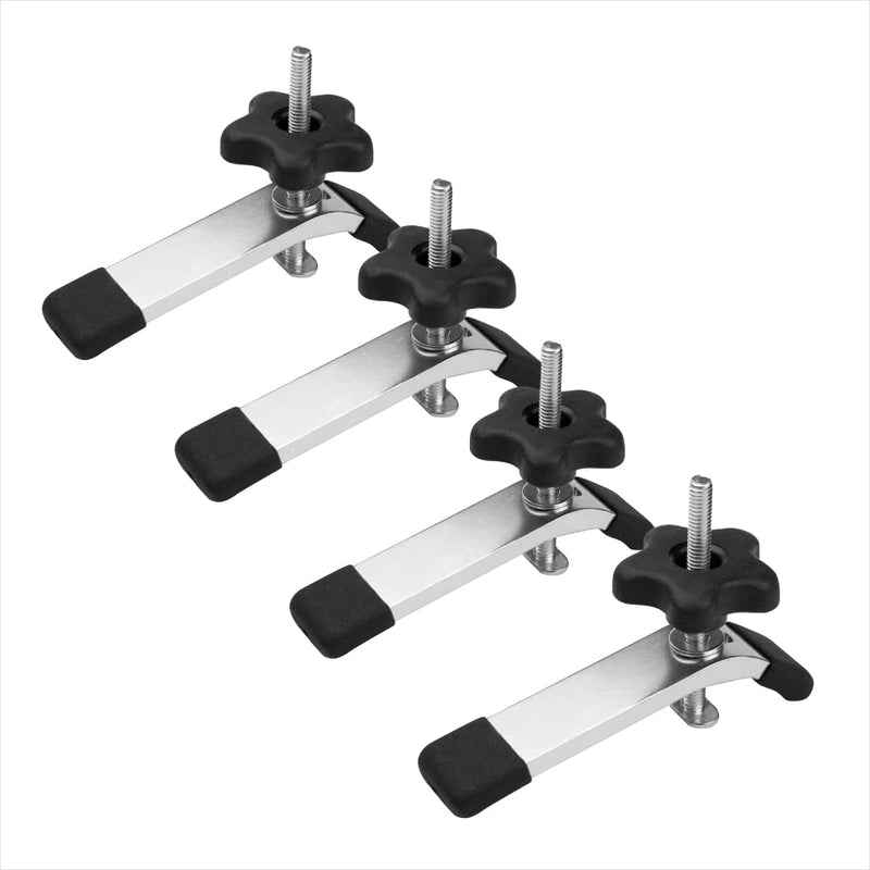 [Australia - AusPower] - DUBOIS 51018 T-Track Hold Down Clamp, 5-1/2” L x 1-1/8” W, 4 Pack, T Track Clamps for Woodworking 