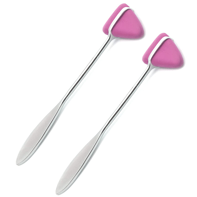[Australia - AusPower] - 2 Pack Taylor Reflex Hammer, Taylor Neuro Hammer，7-1/2-inch (Pink) 