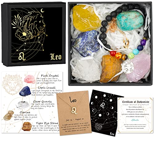 Hihealer Witchy Zodiac Gifts for Women, Spitual Birthday Gifts for Women Leo