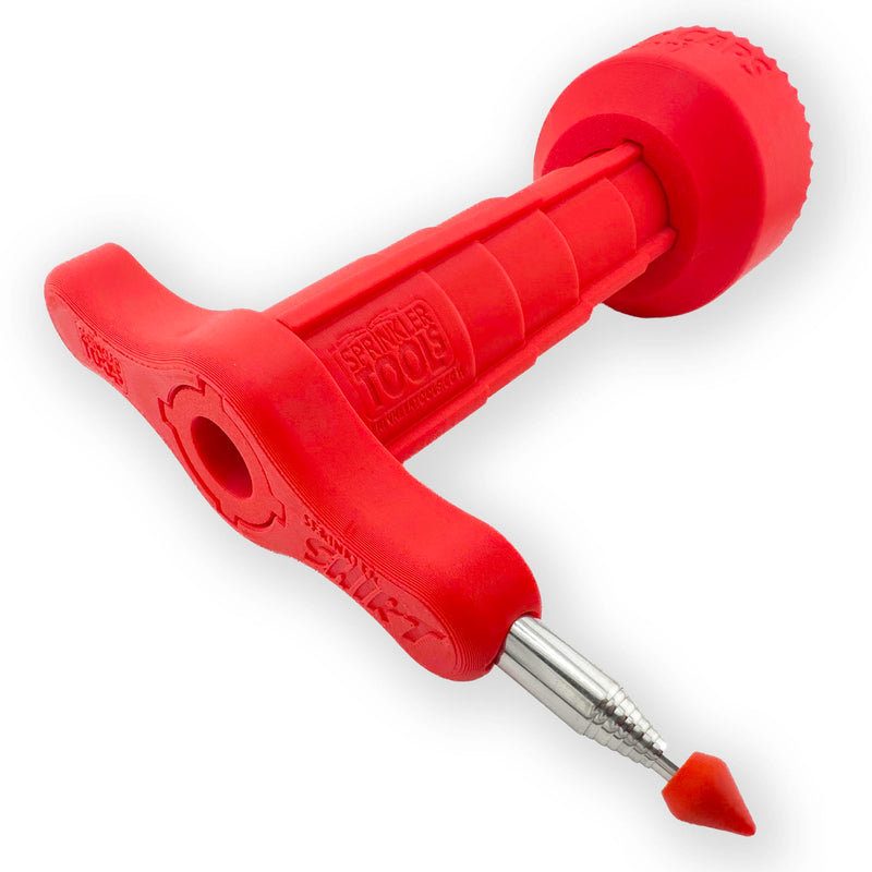 [Australia - AusPower] - Sprinkler Head Removal Tool 4-in-1, Replace Your Sprinklers Without Digging in Under 2 Minutes, Most Brands Rainbird Toro Orbit Hunter K-Rain, Upgraded Tool Made in USA, Rust-Proof Sprinkler Shirt 