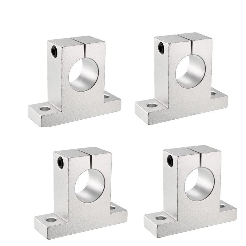 [Australia - AusPower] - 4pcs SK30 Aluminum Linear Rod Rail Shaft Support 30mm Linear Motion Guides for CNC 3D Printer SK 