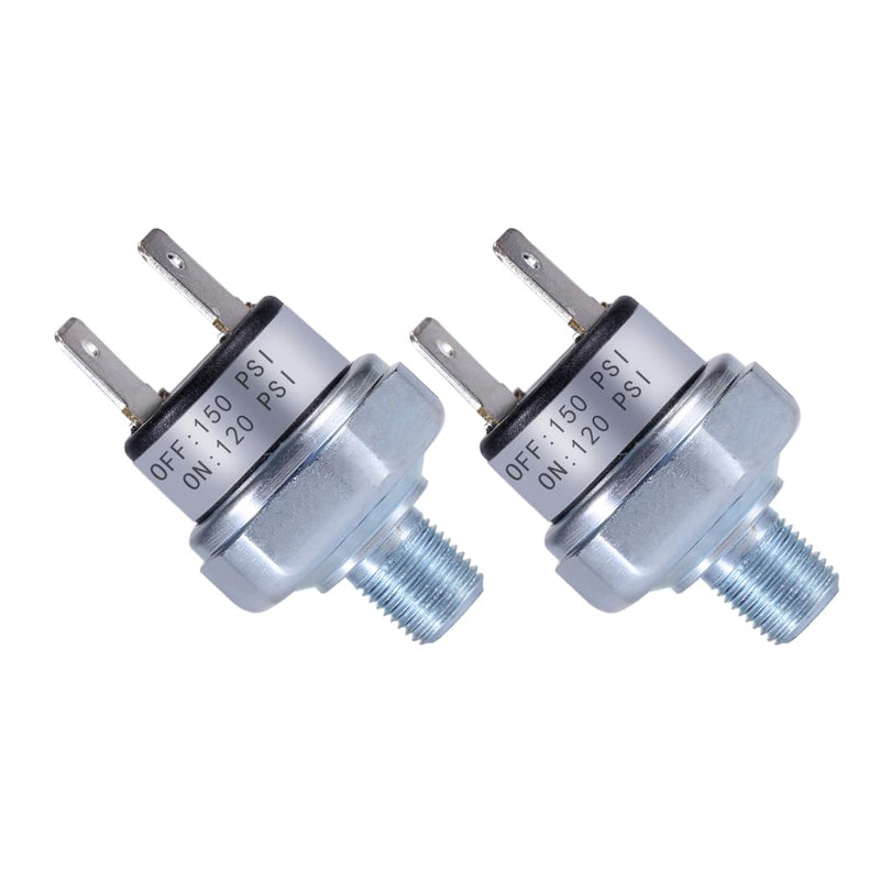 [Australia - AusPower] - Air Pressure Switch 120-150 PSI Pressure Switch 1/8"-27 NPT DC 24V 12V Pressure Switch Air Compressor Pressure Switch 120PSI Pressure Switch 150PSI Pressure Switch 