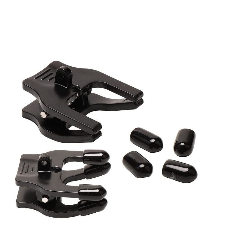 [Australia - AusPower] - 2pcs Plastic Clip for Headlight Clip Mount Connect with Own Glasses Headlight Replaceable Accessories 