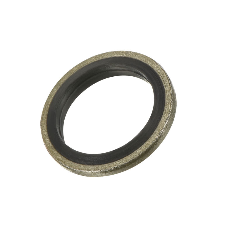 [Australia - AusPower] - MECCANIXITY Bonded Sealing Washers M14 19.5x14x2mm Carbon Steel Nitrile Rubber Gasket, Pack of 10 