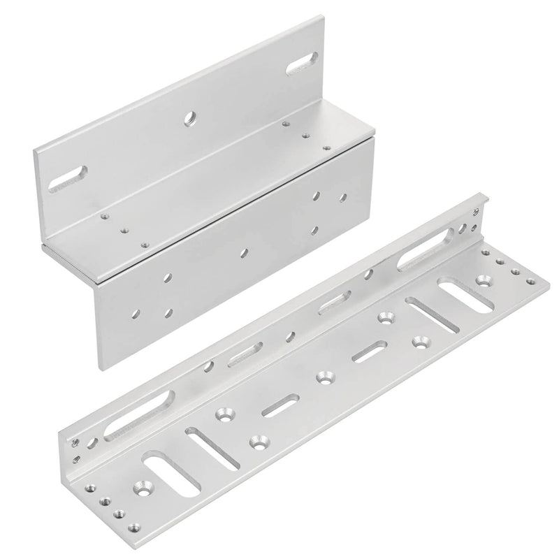 Z and L Bracket for 280KG 600LBS Holding Force Electromagnet Lock Single Door Access Control Electric Magnetic Door Lock Z and L Bracket