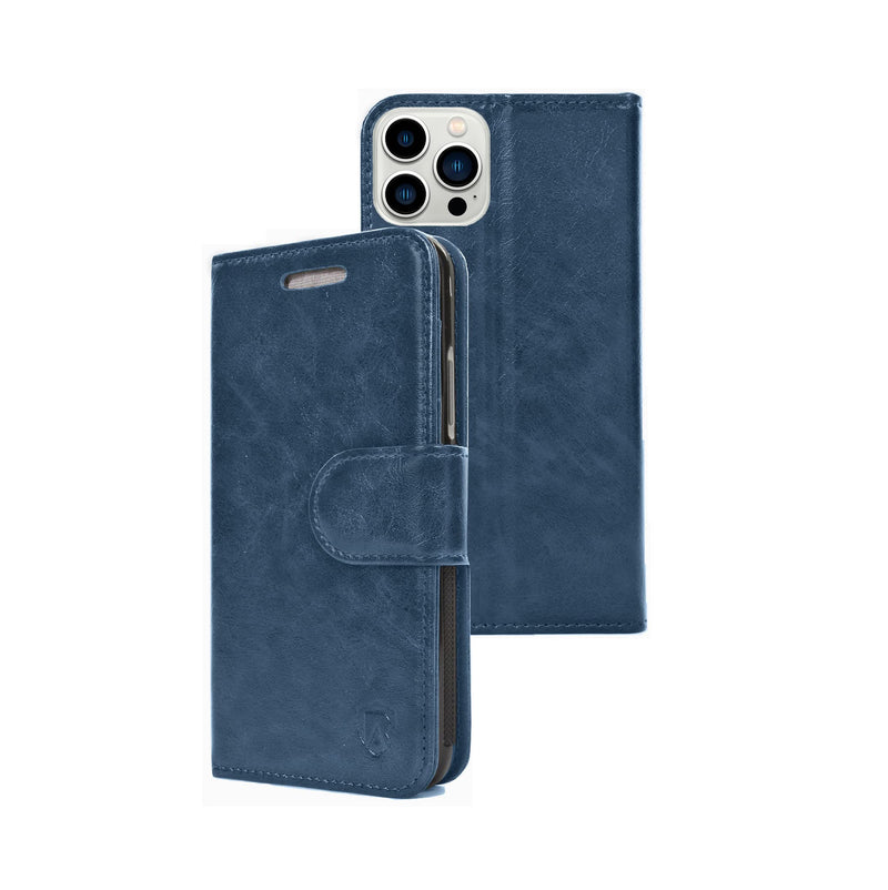 [Australia - AusPower] - RadiArmor RF Blocking Case – Compatible with iPhone 14 Pro Max - Wallet Case with Lab-Tested RF Shielding Technology – Over 91% User Reduction (Teal) Teal 