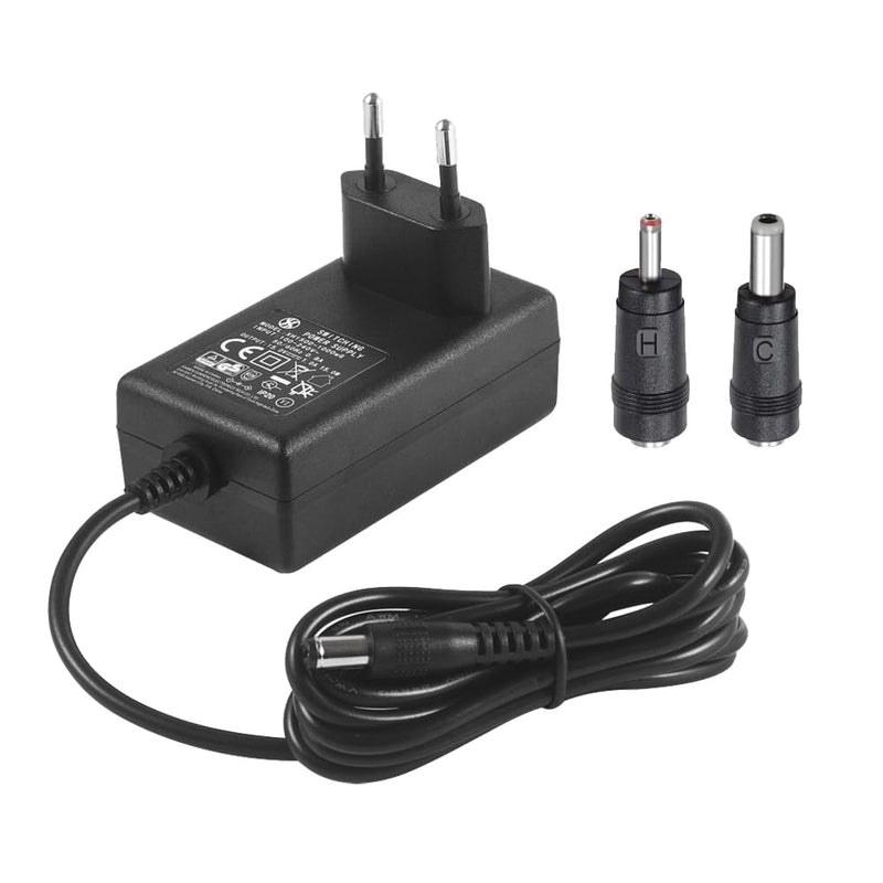 DC 15V 1A 1000mA Power Supply Adapter, Plug 5.5 mm x 2.1 mm with Selectable 5.5 mm x 2.5 mm, 3.5 mm x 1.35 mm Plug Tips 15 V, 1 A (single)