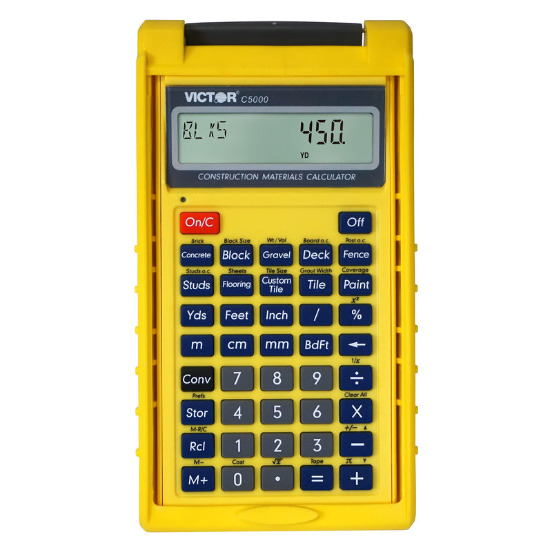 [Australia - AusPower] - Victor C5000 Construction Materials Calculator with Protective Case 