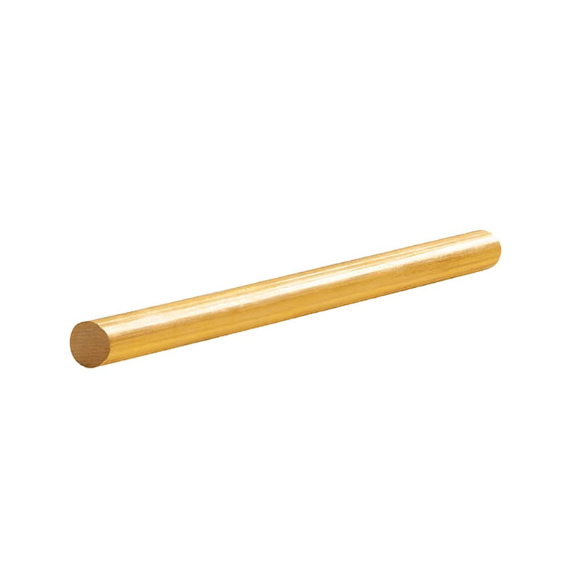 Brass Rods, 1-1/2" × 4", 1Pcs, Solid Brass Round Stock, Brass Bars for Knife Handle Pins, Knife Handle Material