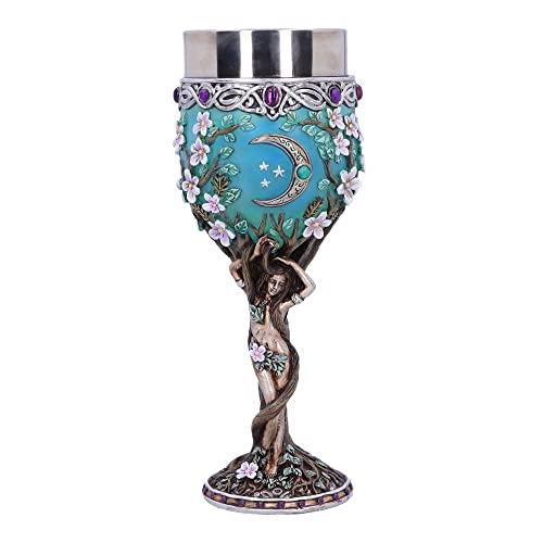 Nemesis Now Maiden Goblet, Blue, 20.8cm