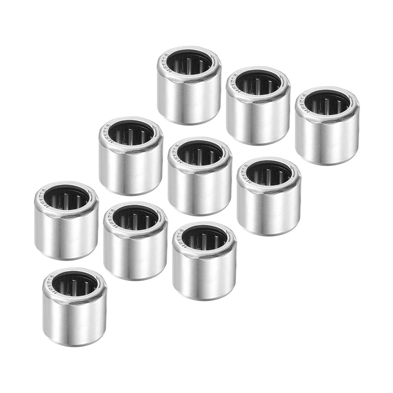 [Australia - AusPower] - 10pcs HF1216 Needle Roller Bearings - [12mm x 18mm x 16mm] One Way Clutch Bearing for Transmission Use, Chrome Steel Rollers 12mmx18mmx16mm 10 