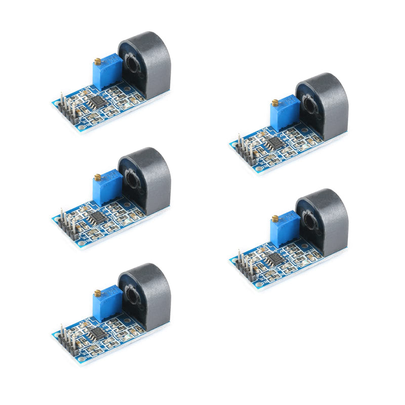 [Australia - AusPower] - 5Pcs 5A Current Transformer Module VCC 3?35V Power Converter Module ZMCT103C 5A Range Single-Phase AC Active Output Current Sensor Module Board 