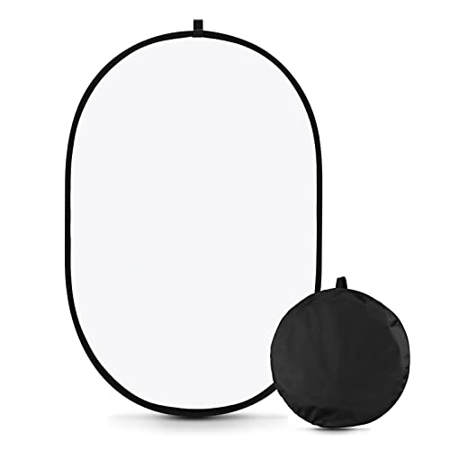 40"x60" Soft Light Diffuser Collapsible Pop Out Reflector Panel Lighting Diffusion for Studio and Outdoor Photography Video Shooting with Carrying Bag(100x150cm) 40 x 60 inches