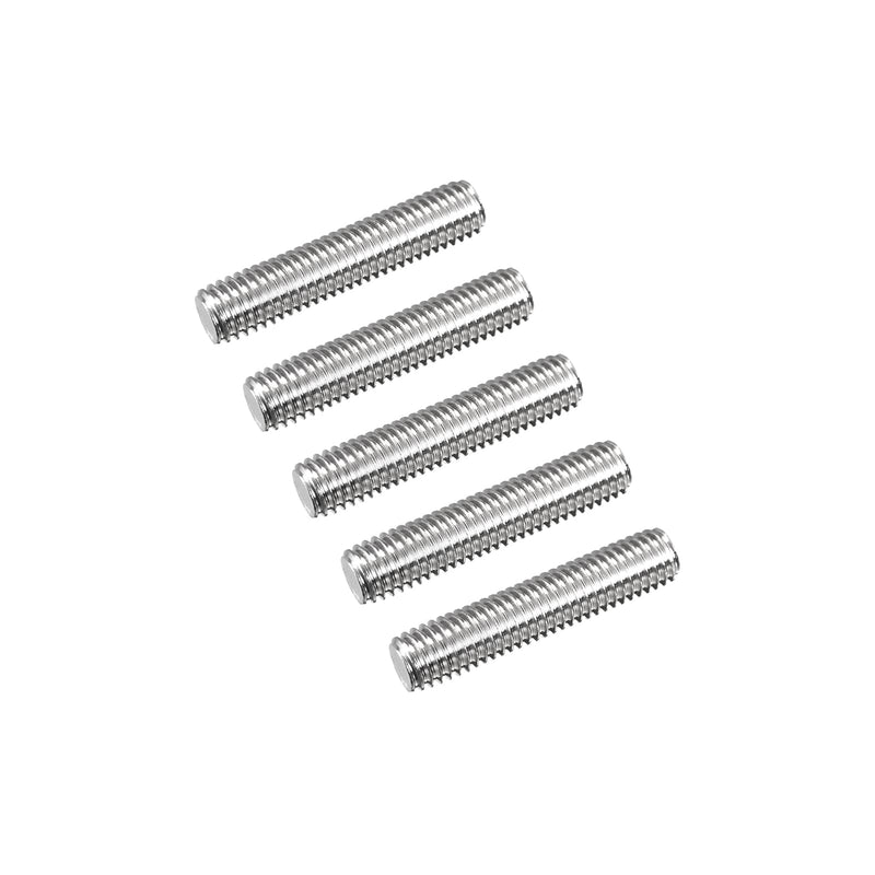 [Australia - AusPower] - MECCANIXITY Fully Threaded Rod M8 x 35mm 1.25mm Thread Pitch 304 Stainless Steel Right Hand Threaded Rods Bar Studs 15 Pack 