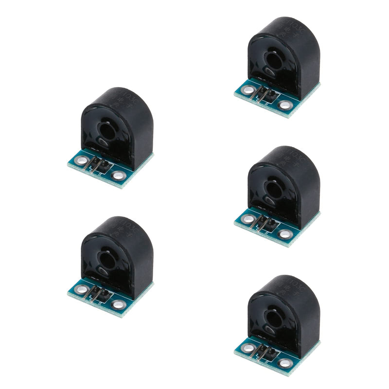 [Australia - AusPower] - 5Pcs ZMCT103C 5A AC Current Sensor Module Single Phase Micro Current Transformer Module 5A Range AC Active Precision Output 3000V for Arduino 