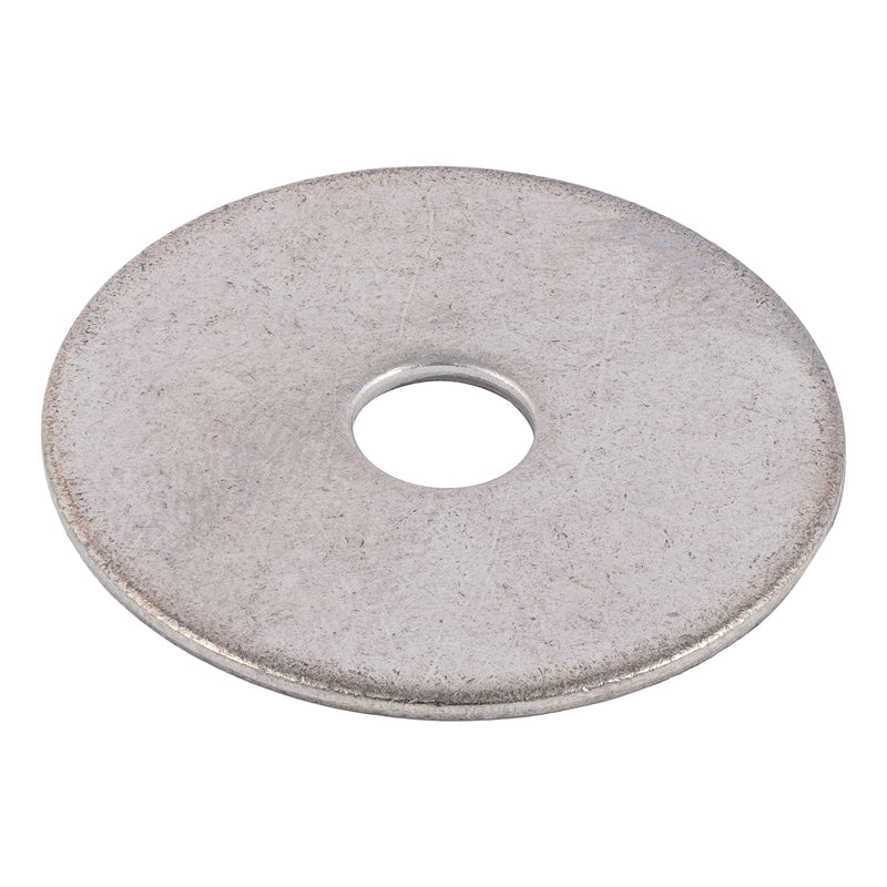[Australia - AusPower] - 3/8" Stainless Fender Washer (25 pack), 1-1/2" Outside Diameter, 18-8 (304) Stainless Steel by Makers Bolt 3/8" x 1-1/2" (25 pack) 
