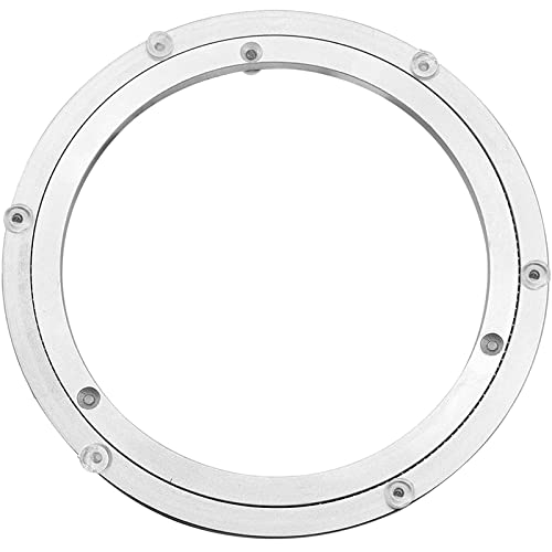 Aluminium Alloy Turntable Bearing, Heavy Duty Swivel Turntable Lazy Susan Rotating Bearing Turntable Round Dining Table Smooth Swivel Plate Hardware, 16" 400mm - 16inch