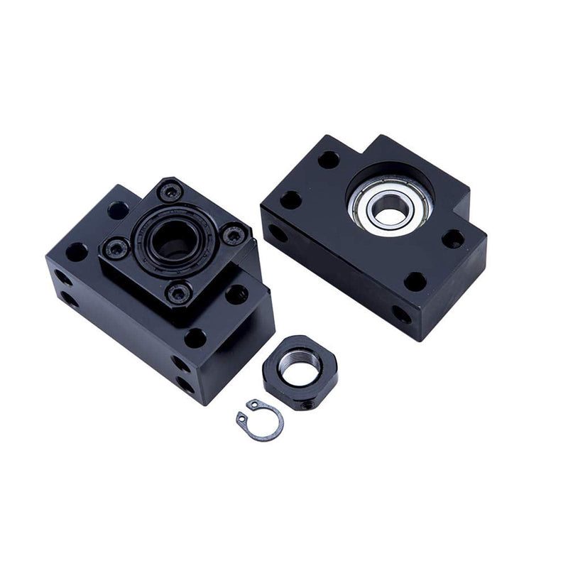 [Australia - AusPower] - BK15 BF15 Bearing End Blocks, for Ballscrew 20mm Linear Motion CNC Ball Screw SFU2004 SFU2005 SFU2010, with Deep Groove Ball Bearing BK BF 20mm Ballscrew 