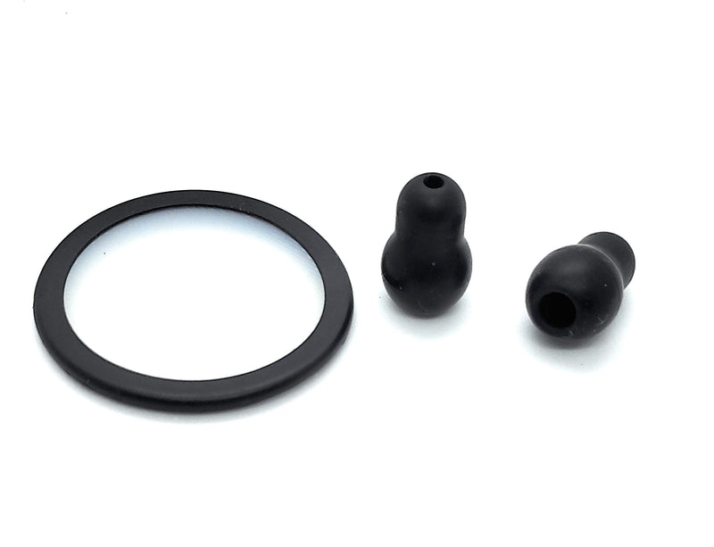 [Australia - AusPower] - Adult Diaphragm. Replacement for Master Classic II (2) + 2 Extra Ear Pieces. Compatible with Littmann and Other Stethoscopes 