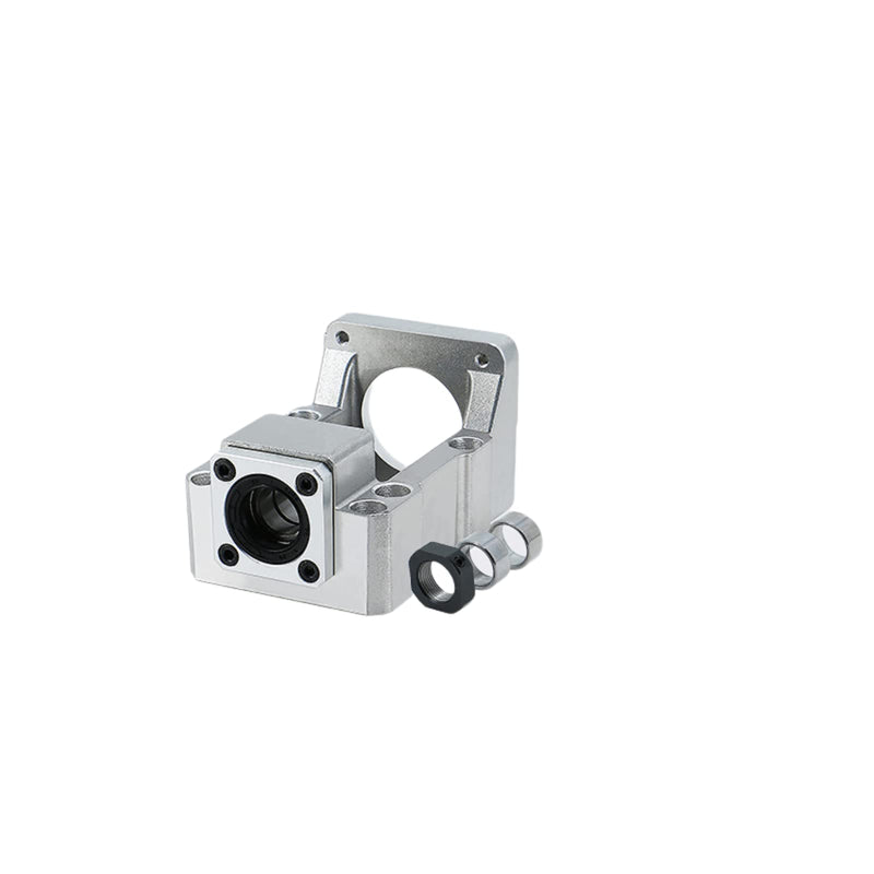 [Australia - AusPower] - Motor Mounting Bracket and BK12 Bearing End Support Block for Nema 23 Stepper Motor and Ball Screw 16mm Ballscrew SFU1604 SFU1605 SFU1610 as CNC Kit Parts BK12 Nema23 Motor 