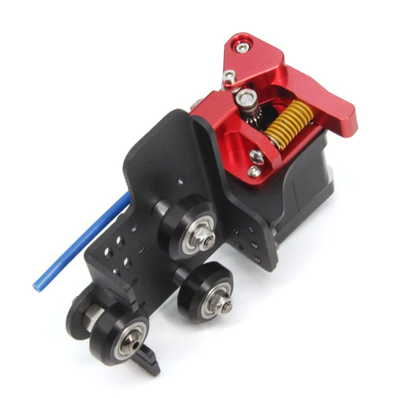 CR-10S Pro V2 Direct Drive Upgrade Kit Aluminum Plate with Dual Gear Extruder Kit with Motor Easy Print TPU Flexible Filament Only for CR-10S Pro V2 (Aluminum Plate+Dual Extruder+Motor Kit) Aluminum Plate+Dual Extruder+Motor Kit