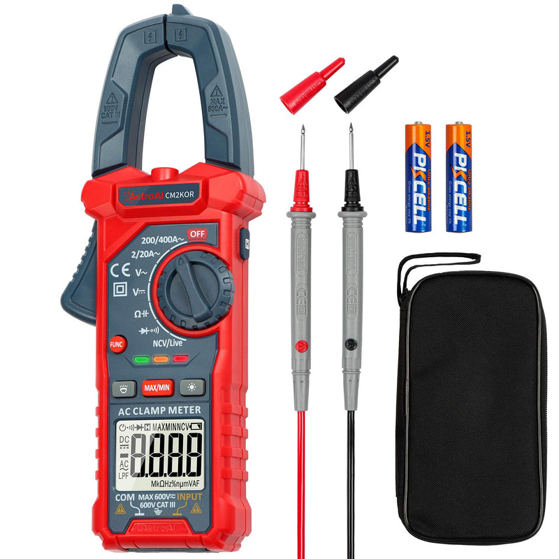 [Australia - AusPower] - AstroAI Digital Clamp Meter 2000 Counts and AM33D 2000 Counts Multimeter 