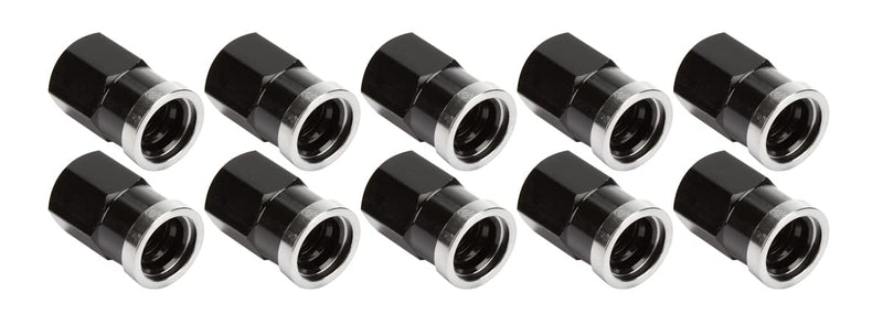 [Australia - AusPower] - Allstar Performance QC Cover Nuts Short Black 10pk 