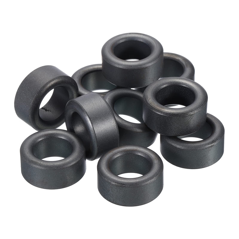 [Australia - AusPower] - PATIKIL Ferrite Toroid Core 25mm x 15mm x 12mm, 10 Pack Transformer Inductor Coil Ring, Black 