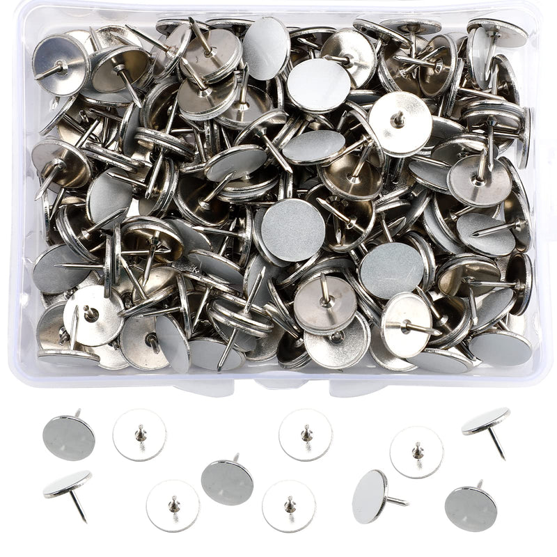 [Australia - AusPower] - 200 PCS Reflective Tacks Trail Marking Tacks Hunting Reflective Tack Metal Mark Trail Reflective Thumb Tree Tacks for Hunting Hiking Accessories 