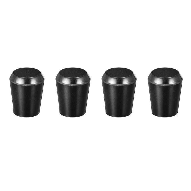 [Australia - AusPower] - Revolving Handle Grip, 4Pcs M6x20mm Phenolic Tapered Handle Female Thread Insert Machine Handle for Industry Lathe Milling Replacement Parts 4 