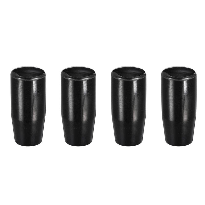 [Australia - AusPower] - Revolving Handle Grip, 4Pcs M12x65mm Female Thread Phenolic Handle Tapered Handle Insert Machine Handle for Industry Lathe Milling Replacement Parts 4 