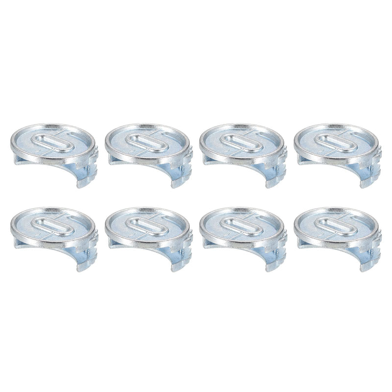 [Australia - AusPower] - HARFINGTON Cam Lock Nut for Furniture, 24pcs 24x11mm Joint Connector Locking Nuts Furniture Connecting Cam Fittings 24 