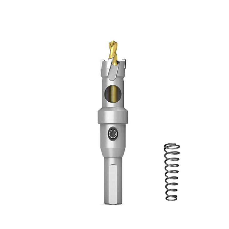 [Australia - AusPower] - GSTK Upgrade Heavy Duty Carbide Hole Saw,Metal Steel Hole Saw Drill Bit,TCT Hole Cutter-Alloy Hardness Upgrade, Life Upgrade,Use for Stainless Steel, mild Steel, Iron, Copper,etc (13mm|1/2") 13mm|1/2‘’ 