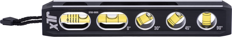 [Australia - AusPower] - Johnson Level & Tool 5700-0800 8" Magnetic Billet Torpedo Level* 