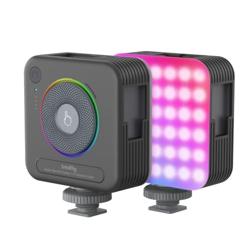 SmallRig P108 Mini RGB LED Video Light, Portable Camera Lights