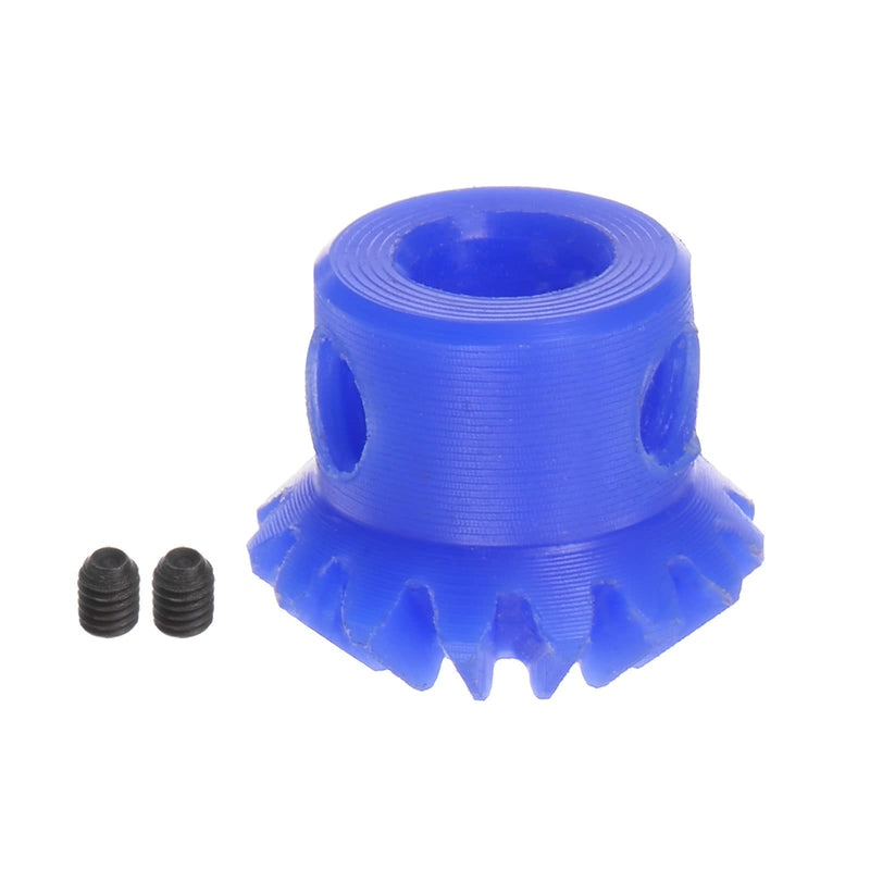 [Australia - AusPower] - 1.0 Modulus 15 Teeth 5mm Inner Hole Tapered Bevel Gear 1:1 Plastic Miter Gear with M5 Fixing Hole and 2pcs M5 Set Screws 15T 