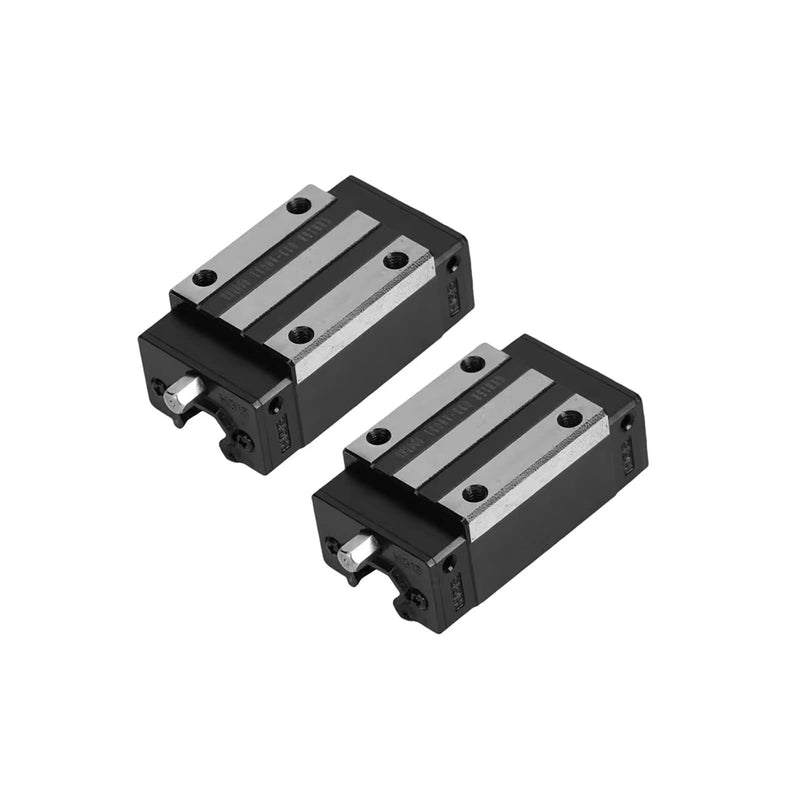 [Australia - AusPower] - HGH15CA Linear Slider Bearing Blocks 2Pcs,15mm HG15 Linear Motion Ball Bearing Carriage Slider Sliding CA Block for Square Linear Slide Guide Guideway Rail HGH15 HGR15 as CNC Kit Part Replacement 2Pcs HGH15 CA Blocks slide block 