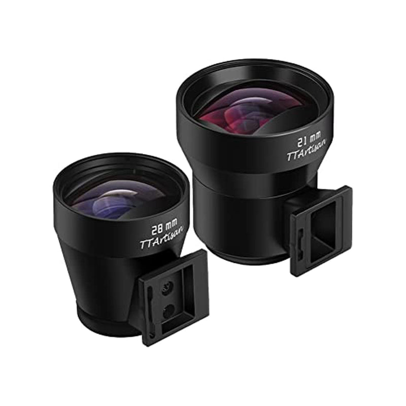 [Australia - AusPower] - TTArtisan 28mm Viewfinder Camera View Finder Cold Shoe Mount Multi-Optical Coating for Leica M Mount Rangefinder Camera M3 M5 M6 M10 M240 Ricoh GR 