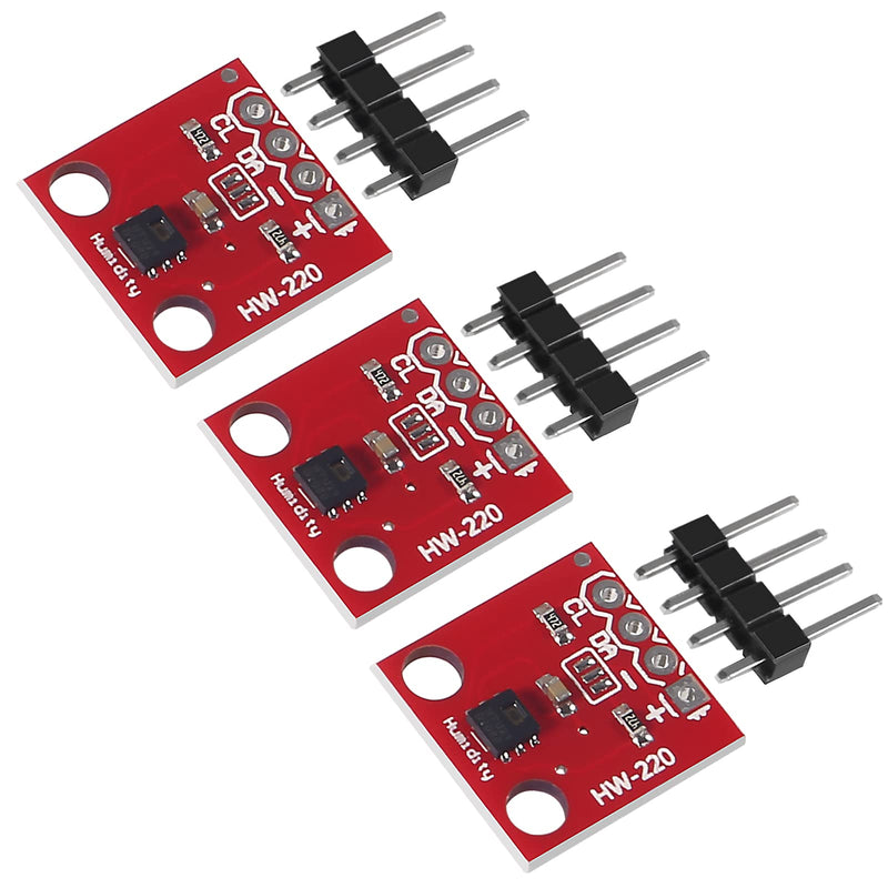 [Australia - AusPower] - DIANN 3pcs HTU21D Temperature Humidity Sensor Breakout Module I2C IIC 1.5V-3.6V Replace SHT15 Compatible to SHT20 SHT21 