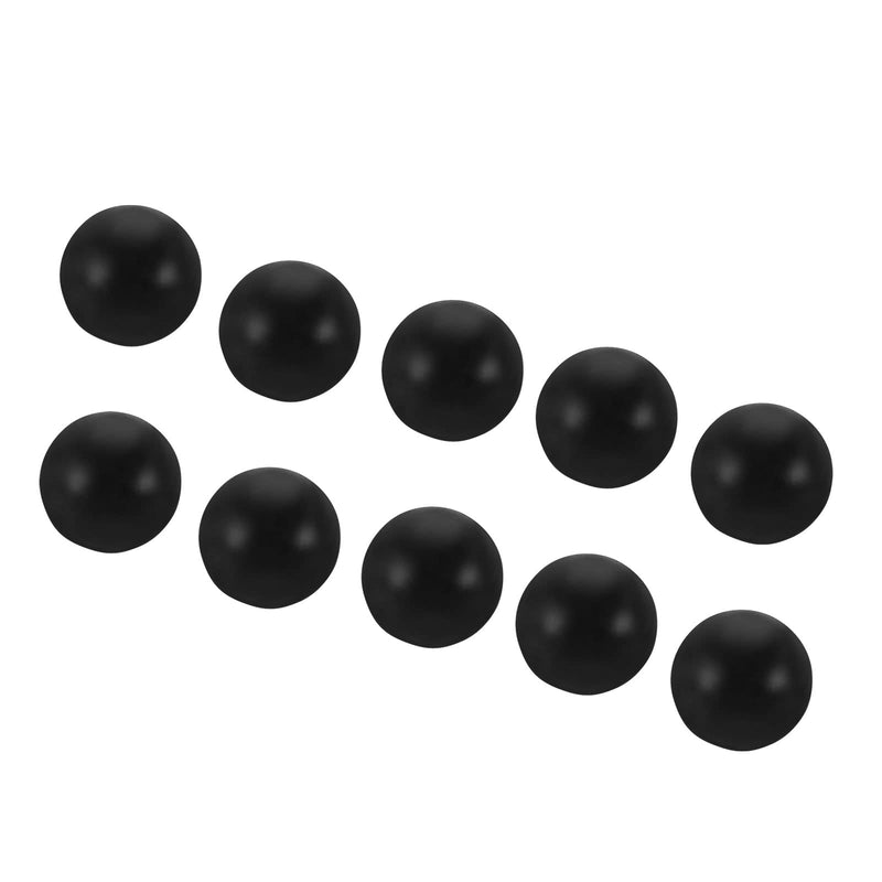 [Australia - AusPower] - PATIKIL M4 Thread Cap Nuts Knob, 20 Pack Steel Ball Lamp Decoration Screw Caps Nut Cover for Furniture Lighting, Black M4x9mm 