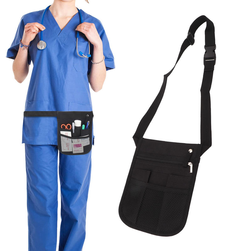 [Australia - AusPower] - Nurse Fanny Pack, Nursing Pack Belt Thicken Oxford Fabric Bag Nurse Waist Pouch for Stethoscopes for Clothing 