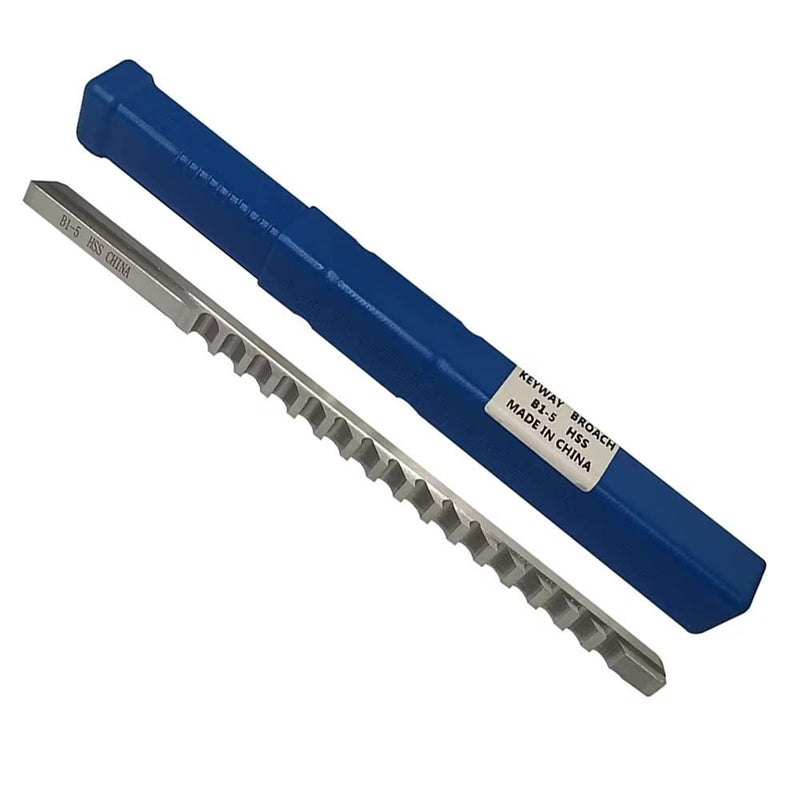 [Australia - AusPower] - Keyway Broach B1-5mm Metric Sized High Speed Steel for CNC Cutting Machine Tool 